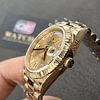 Rolex Day-Date m228238-0005 Yellow gold with Gold diamond-set Dial President bracelet (40mm) Super Clone