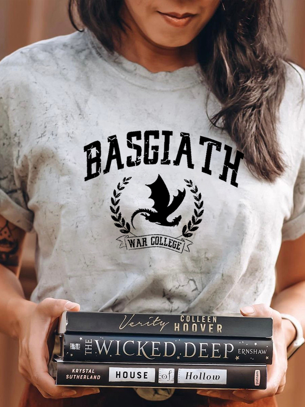 Basgiath War College Dragon Rider Bookish Tie Dye Shirt