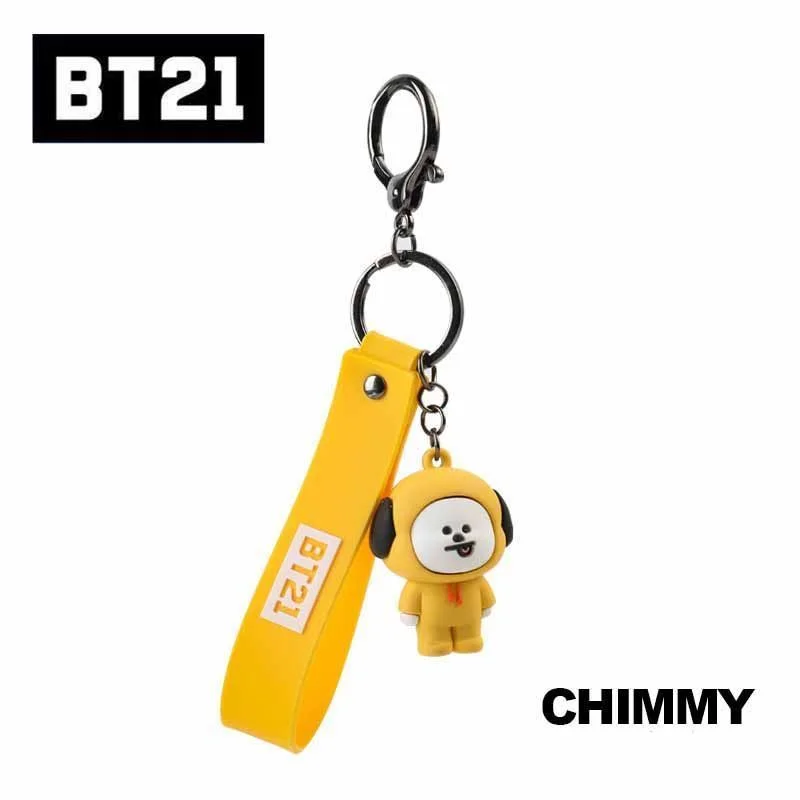 BT21 Cute Doll Pendant Keychain