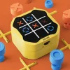 Super Tic-Tac-Toe all-in-one chess and card game collection fun educational electronic children's toys