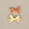 Elegant Silky Bowknot Hair Pins for Babies