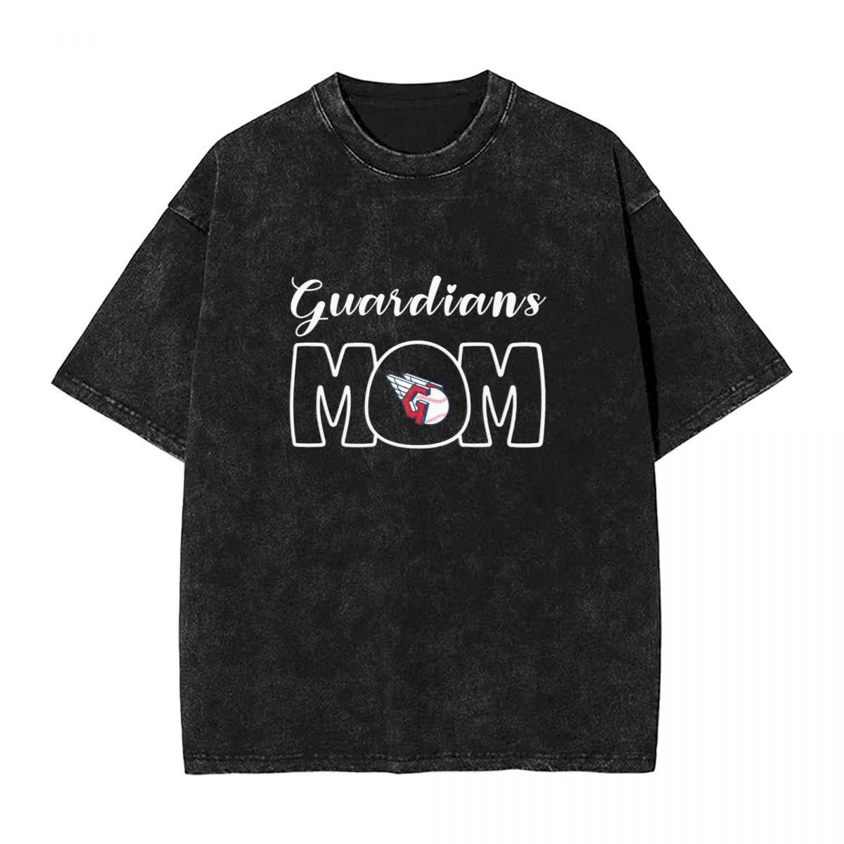 Cleveland Guardians Mom Men's Oversized Streetwear Tee Shirts