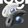 ERGO M575 Wireless Trackball Mouse 2.4 GHz Bluetooth, 2000 dpi Ergonomic Series Bluetooth Dual Mode