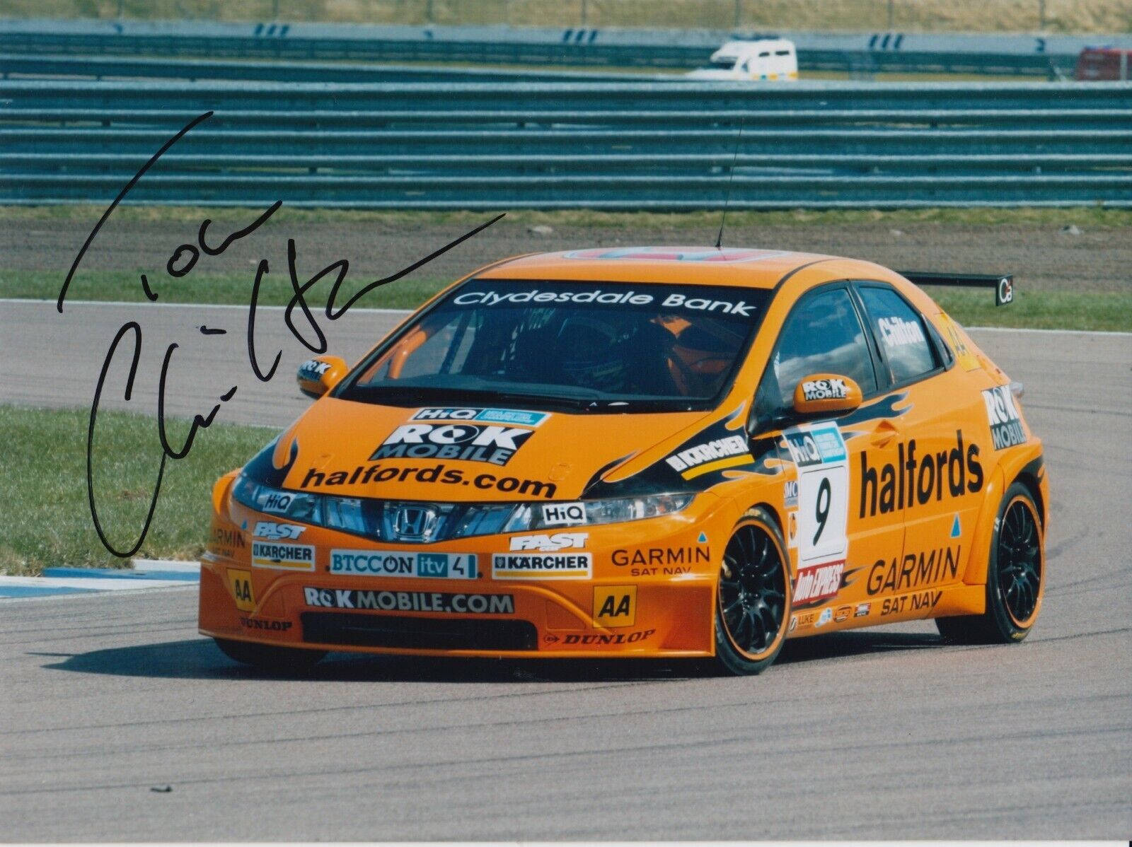 Tom Chilton Hand Signed 8x6 Photo Poster painting - Touring Cars Autograph.