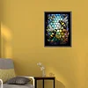 >SALE<5D DIY Full Round Drill Diamond Painting Stained Glass Bee Kit Home Decor(A3028)