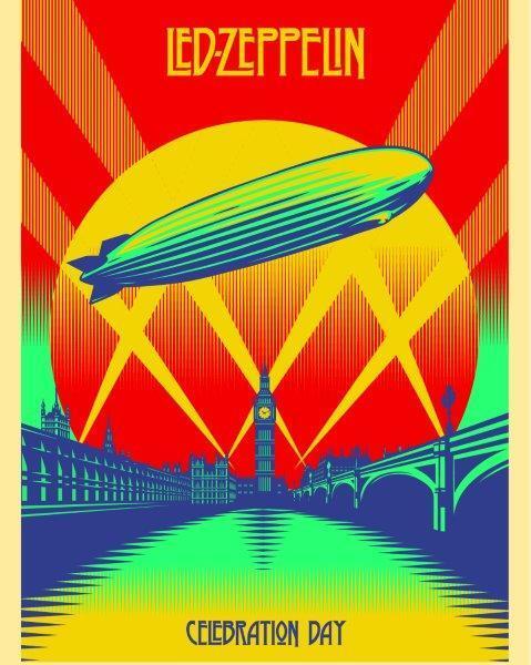 LED ZEPPELIN Concert Poster 8 x 10 Glossy Photo Poster painting Print Plant Page Man Cave