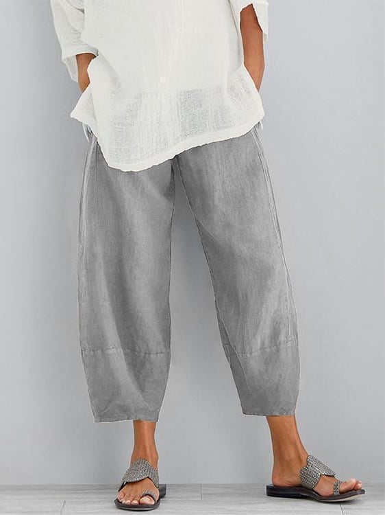 Fashionmigo Women's Linen Casual Pants