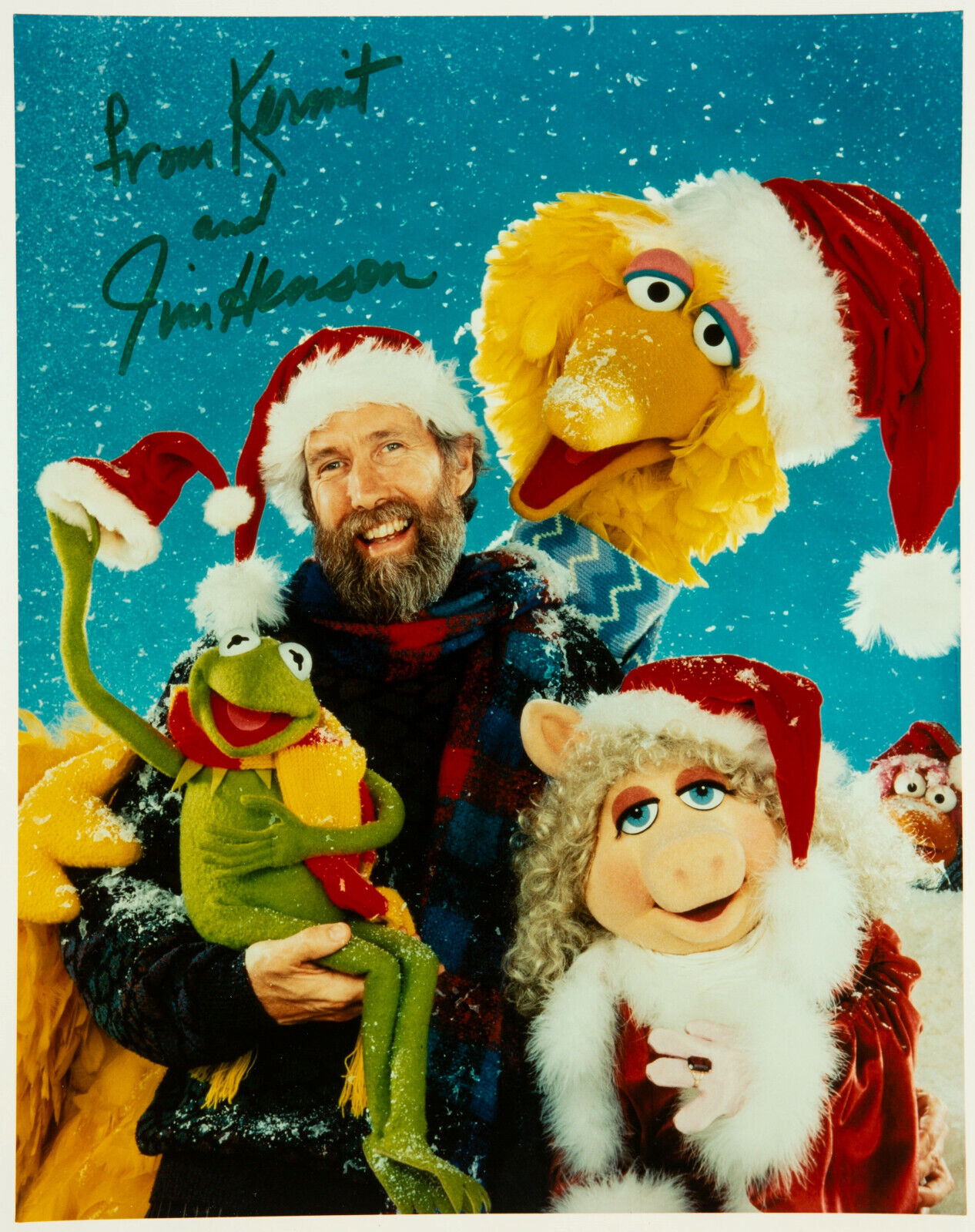 JIM HENSON Signed Photo Poster paintinggraph - Film & TV Producer Animator THE MUPPETS preprint