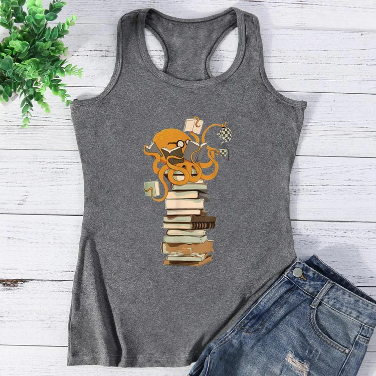 Armed With Knowledge Vest Top-Annaletters