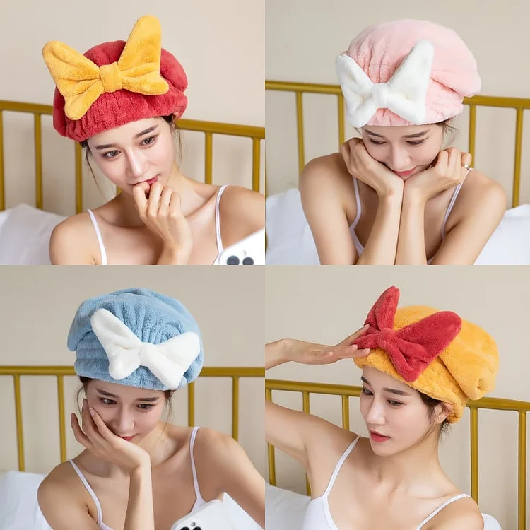 (FREE SHIPPING & BUY 2 SAVE 20%🔥) Super Absorbent Hair Towel Wrap for Wet Hair