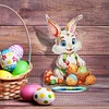 Diamond Painting Acrylic Easter Eggs Rabbit Desktop Ornaments Kit