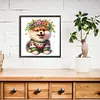 (Multi-Style)Dog-Partial Special Shaped Diamond Painting 30*30CM