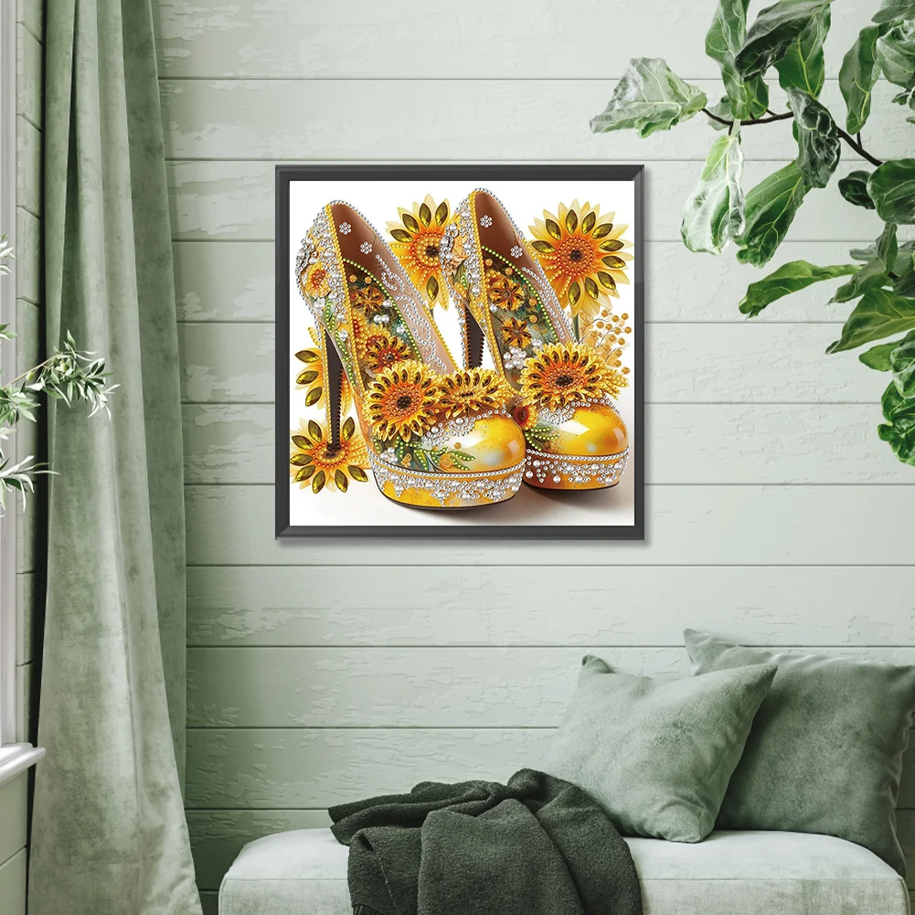 Diamond Painting - Partial Special Shaped Drill - High Heel(Canvas|30*30cm)