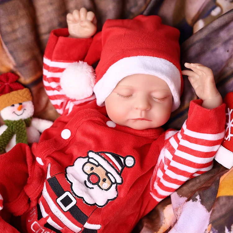 Babeside Christmas Sleeping Reborn Baby Noah 20'' Little Infant Boy Best Gift for Kids