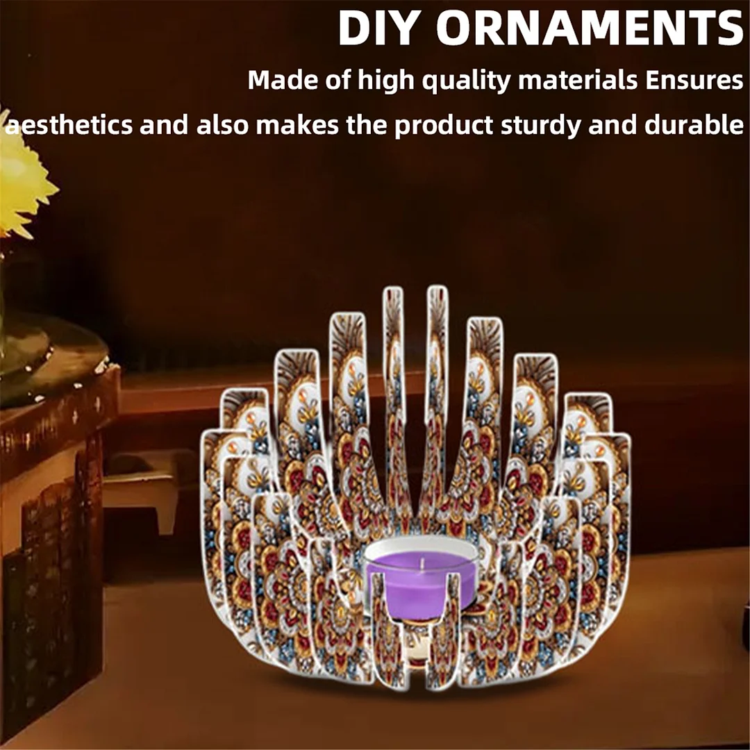 DIY Diamond Art Painting Kits of Candle Holder for Aromatherapy & Home Decor