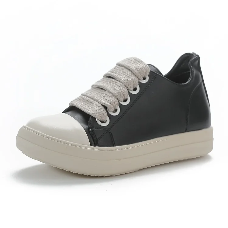 PU Low Top Sneakers
