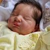 [New] 20" Real Lifelike Handmade Silicone Vinyl Eyes Closed Reborn Baby Doll Wuya - RBBI-Myrebornbabydoll&reg; Myrebornbabydoll&reg;