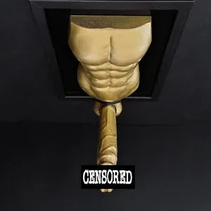 pornhint Pornhint Mr. Perfect Art Sculpture - Sexy Erotic Nude Male Body Statue - Penis Fetish Home Decoration