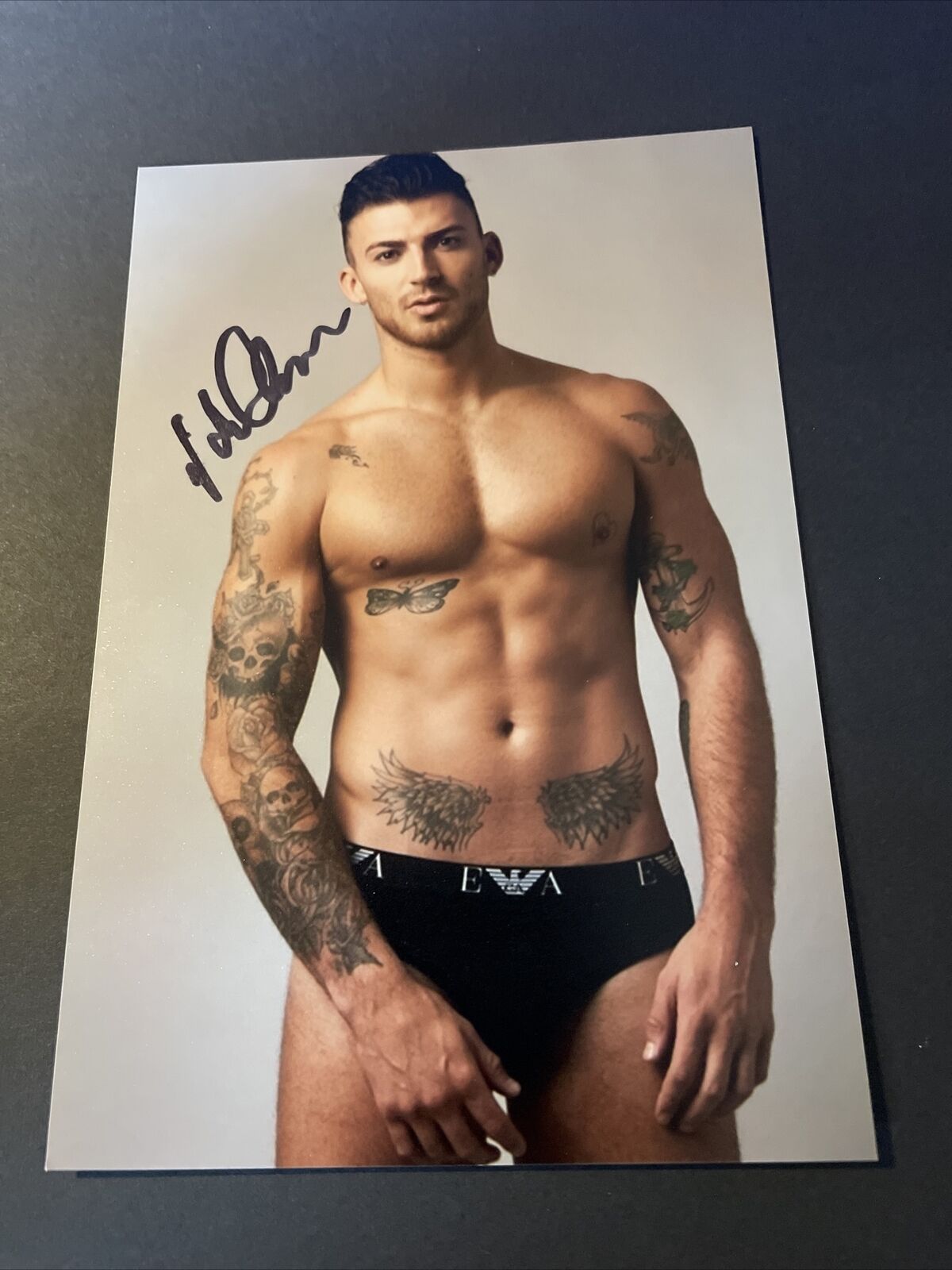 JAKE QUICKENDEN - IM A CELEBRITY / X FACTOR 6x4 Photo Poster painting HAND SIGNED AUTOGRAPH TV