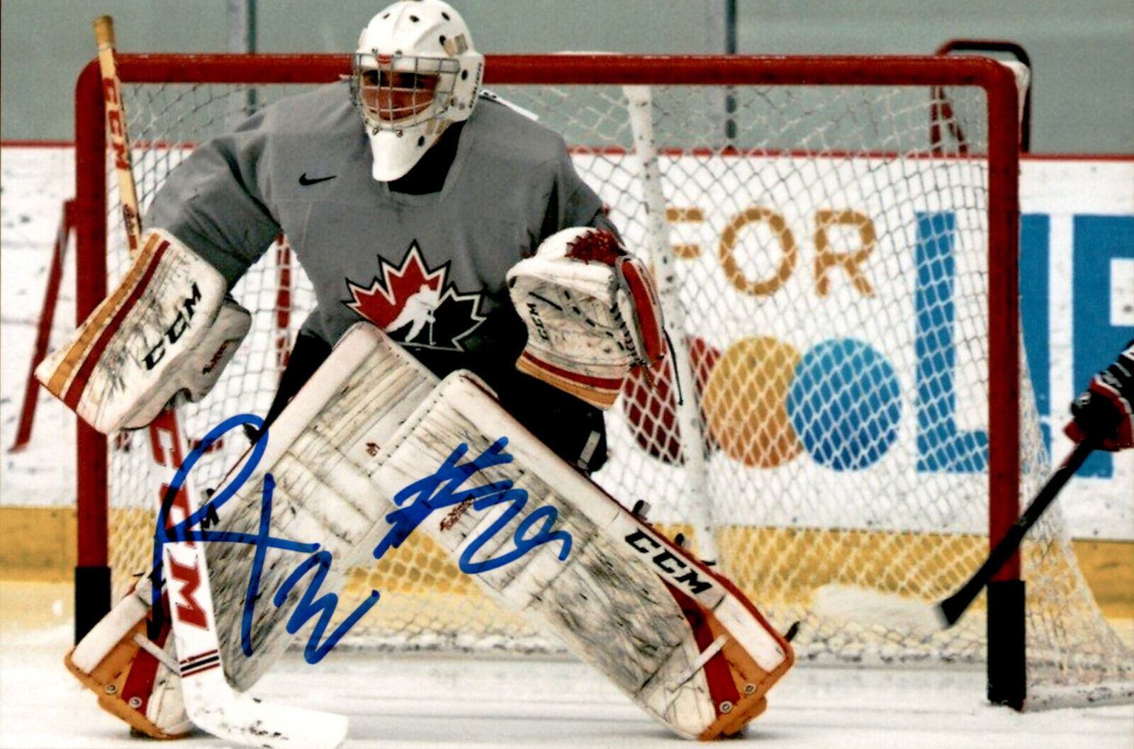 Reilly Pickard SIGNED 4x6 Photo Poster painting BAIE COMEAU DRAKKAR / CANADA