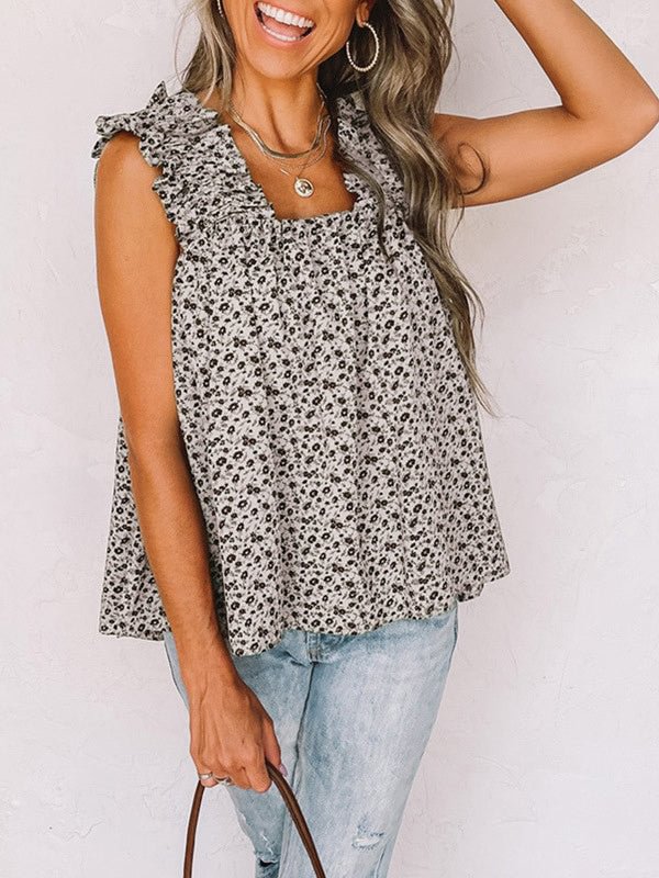 Women's Polka Dot Print Vest