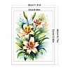 Lily-11CT Stamped Cross Stitch 30*40cm/11.81*15.75in