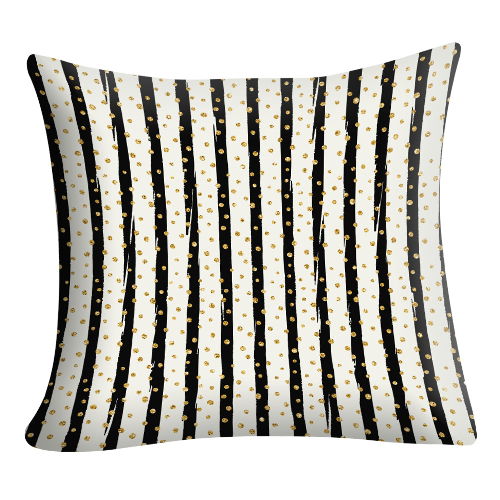 

Geometric Printed Pillowcase Home Car Decorative Sofa Cushion Cover (E, 501 Original