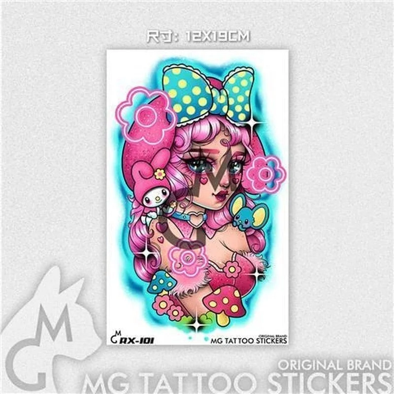 1/2/3/10/18/30 Pieces Japanese Anime Penn Sharingan Akatsuki Hinata Jiraiya Ninja Temporary Tattoo Stickers For Men and Women