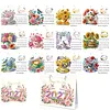 DIY 2027 Diamond Painting Calendar Art Kit Paper Desk Calendar Desktop Decoration Craft Kit