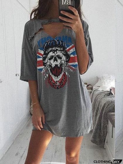 Walk My Way Printed Dress