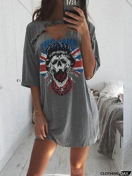 Walk My Way Printed Dress