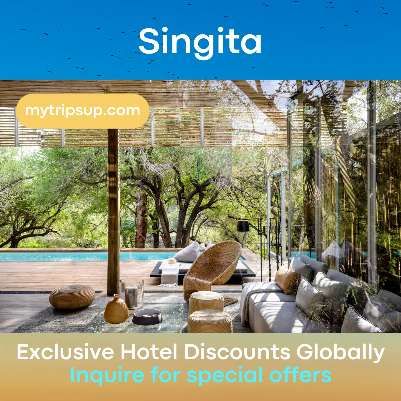 mytripsup Singita Reservation Discount