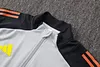 Joyfball 2024/2025 Benfica Long Zipped Jacket Grey Soccer Jersey 1:1 Thai Quality 
