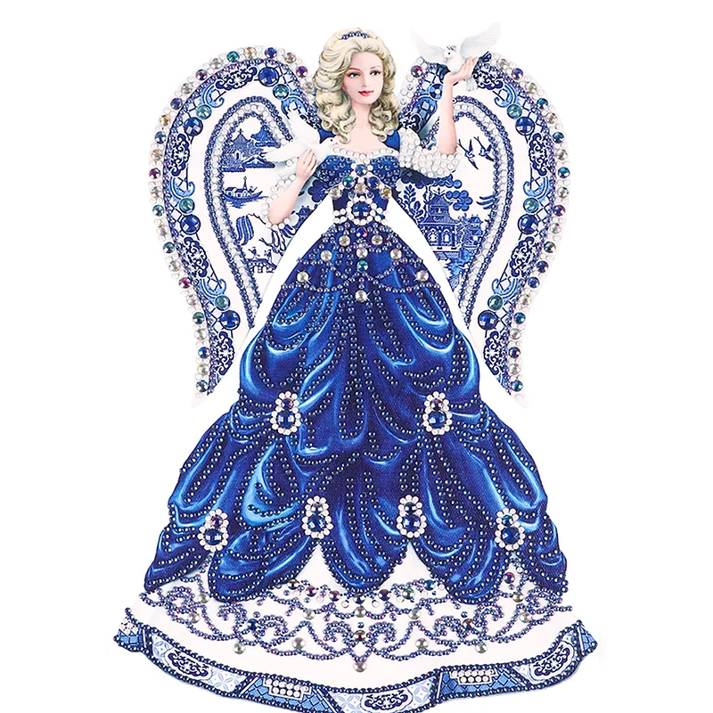 The Angelic Beauties Of Blue Willow Figurine Collection