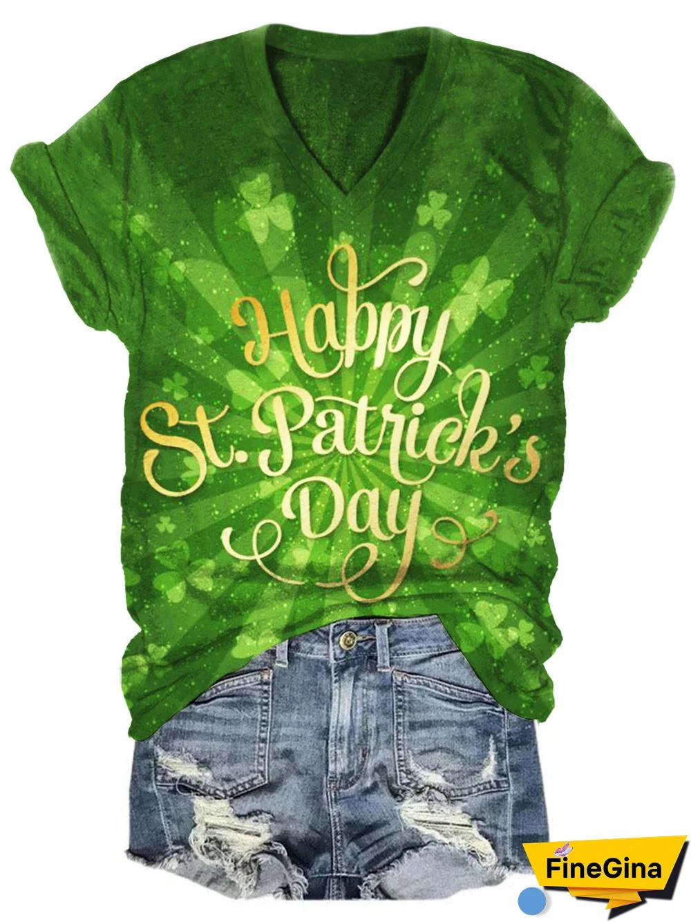 Women's St. Patrick's Day Tops