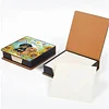5D Dachshund DIY PU Diamond Painting Notecard Box with 160 Sheets Paper Holder