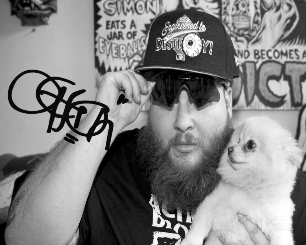 Action Bronson SIGNED AUTOGRAPHED 10 X 8