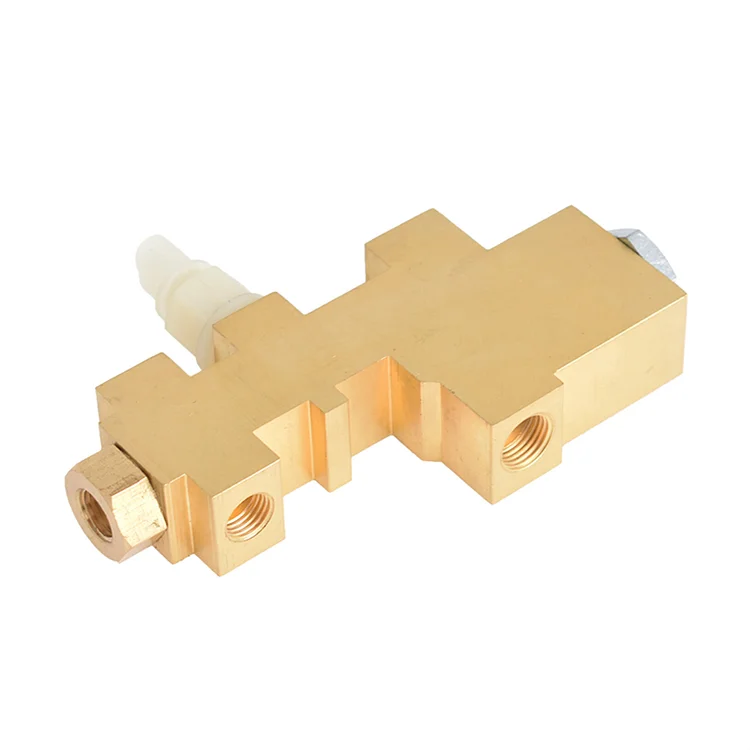 SEBLAFF PV6 Brake Proportioning Valve Brass Disc Brake System Combination Valve PV6070FD Replacement for 1960-1970 Mustang/Fairlane/Comet/Falcon