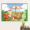 Diamond Painting -DIY Round Drill Bears(60x40 CM)