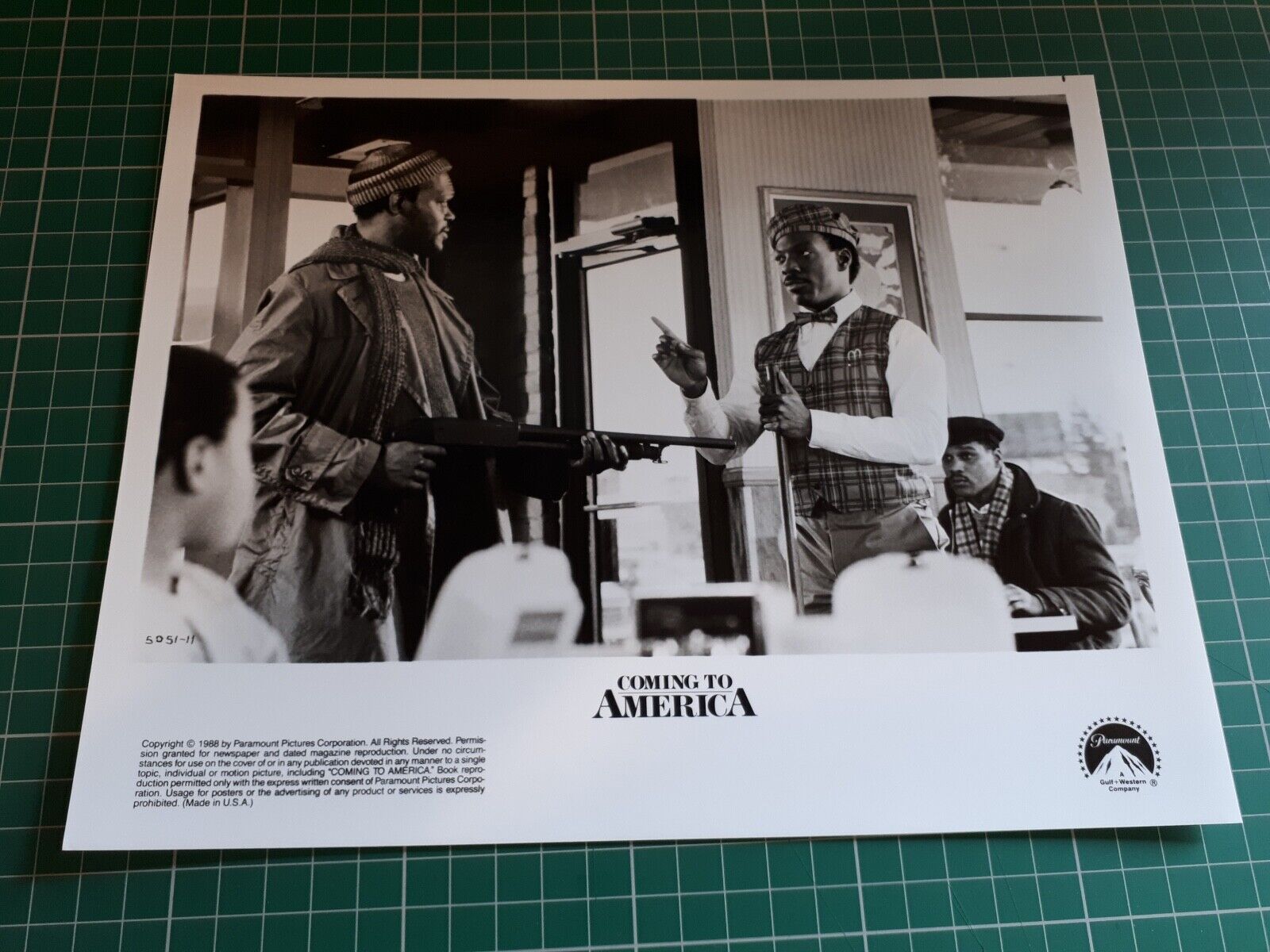 Coming to America original press Photo Poster paintinggraph Eddie Murphy James Earl Jones G