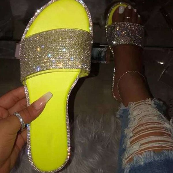 Sequined Sparkly Slippers