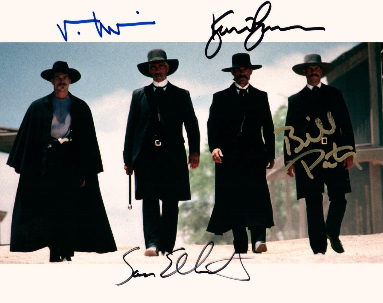 Sam Elliott Paxton Kilmer Russell signed 8x10 Photo Poster painting Picture autographed and COA