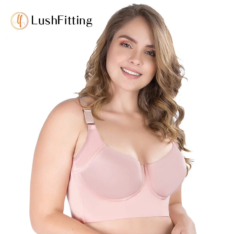 LushFitting - Sexy Deep Cup Full Coverage Bra