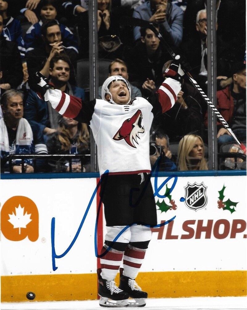 Arizona Coyotes Max Domi Signed Autographed 8x10 NHL Photo Poster painting COA H