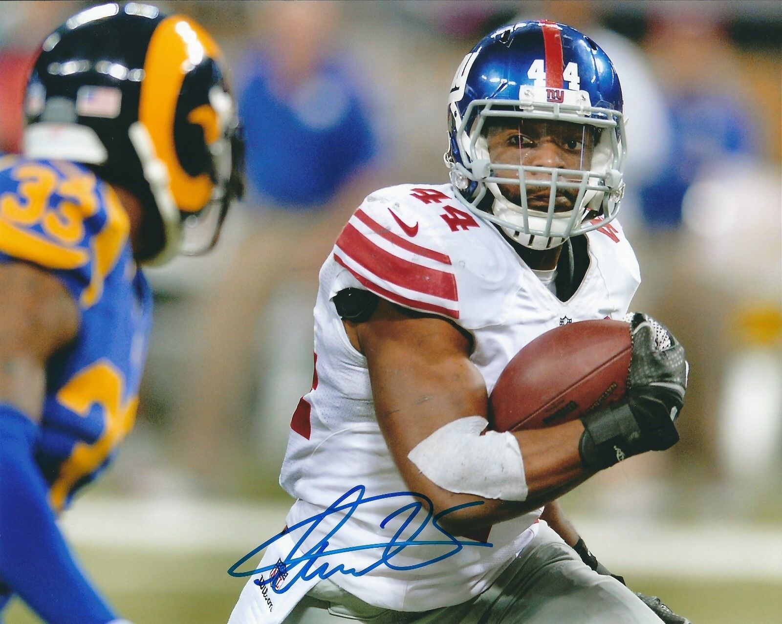 AUTOGRAPHED ANDRE WILLIAMS New York Giants 8X10 Photo Poster painting w/ COA