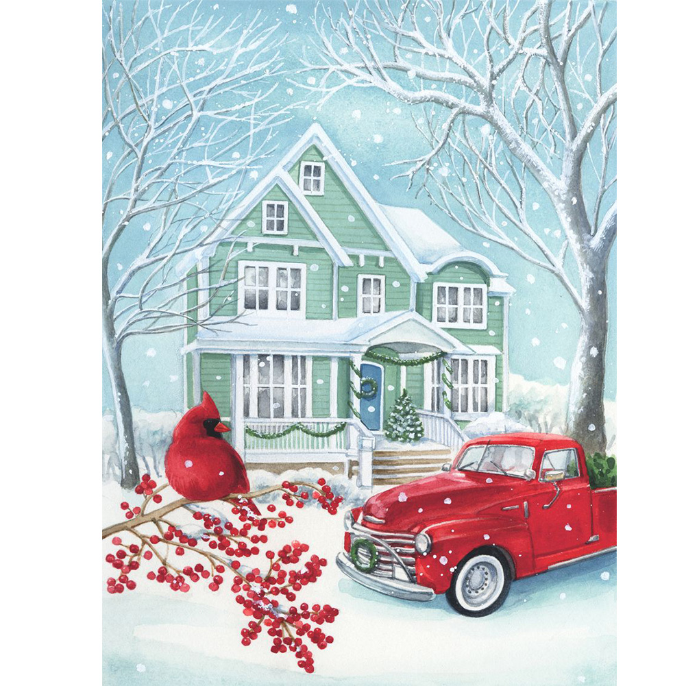 

Christmas - Round Drill Diamond Painting - 30*40CM, 501 Original