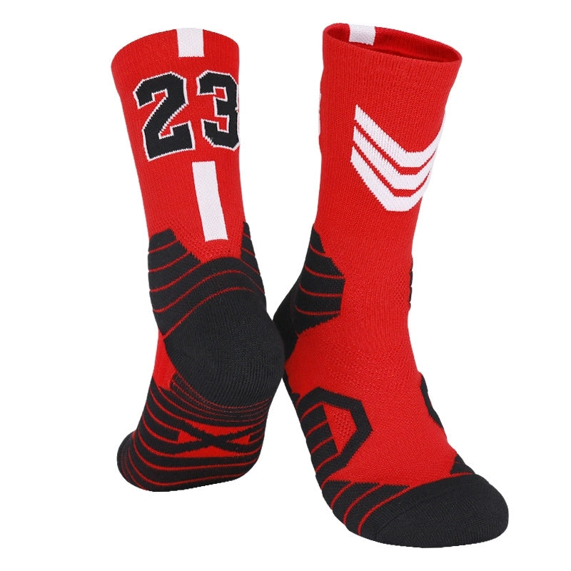 Curry Professional Basketball Socks Men’s High-top Breathable Combat Socks Training Mid-calf Socks Non-slip Sports Socks Men’s