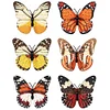 6Pcs Butterfly DIY Diamond Painting Decorative Stickers Set with Light
