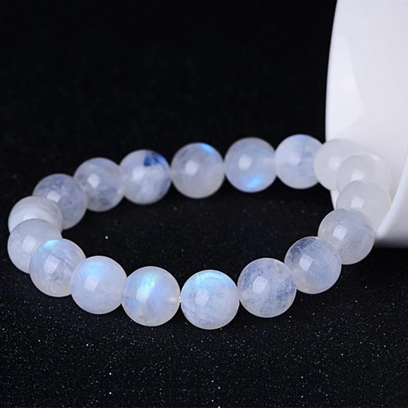 Natural Moonstone Prosperity Bracelet