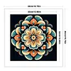 Mandala-11CT Stamped Cross Stitch 40*40cm/15.75*15.75in